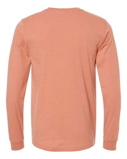 BELLA + CANVAS Jersey Long Sleeve Tee 3501 #color_Terracotta