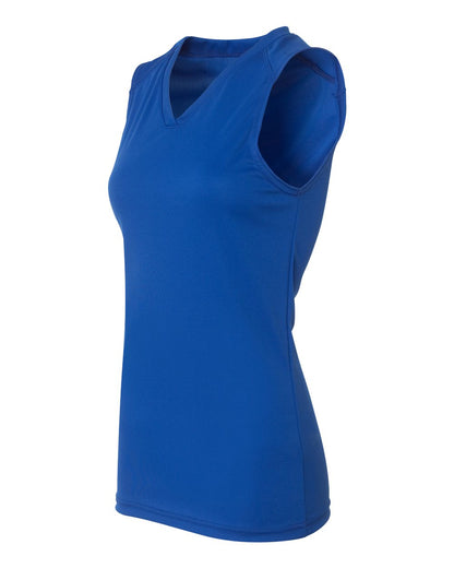 Badger Women's B-Core Sleeveless T-Shirt 4163 #color_Royal