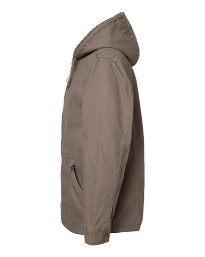 DRI DUCK Laredo Boulder Cloth™ Canvas Jacket with Thermal Lining 5090 #color_Gravel