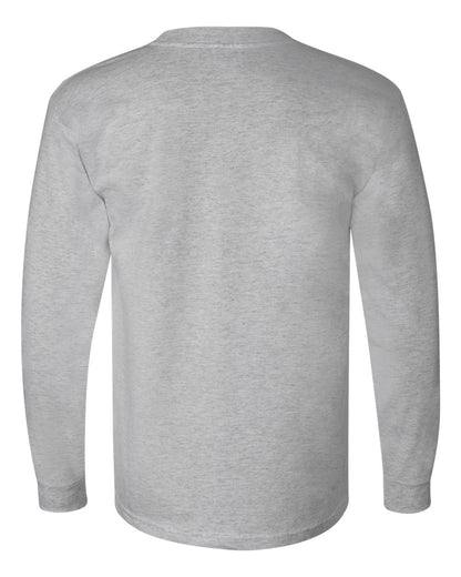 Bayside USA-Made Long Sleeve T-Shirt 6100 #color_Dark Ash