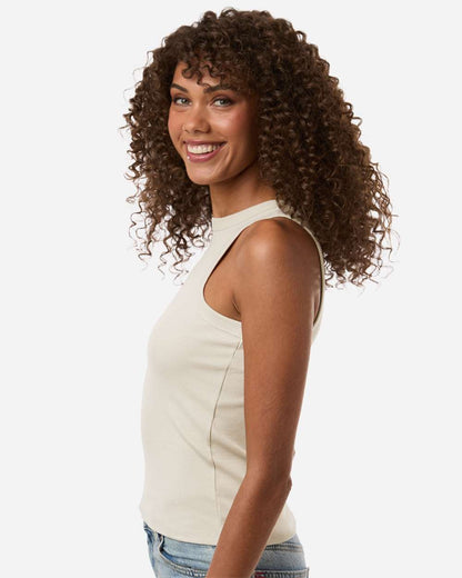 American Apparel Women's Baby Rib Tank BR2101 #colormdl_Bone