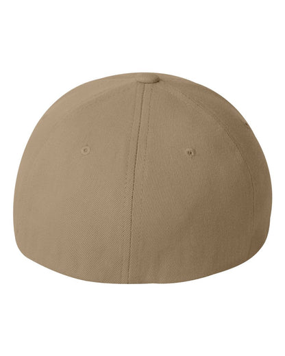 Flexfit Wool-Blend Cap 6477 #color_Khaki