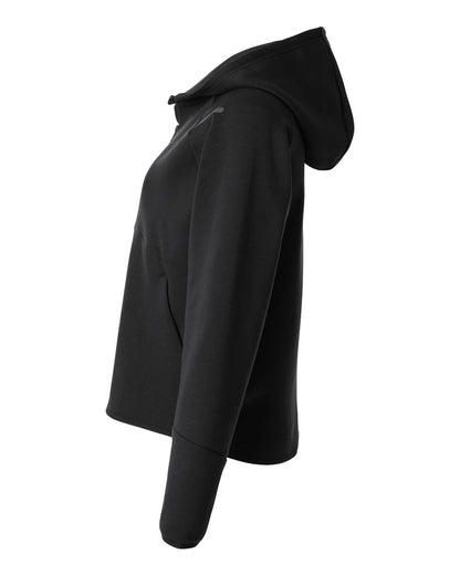 Under Armour Women's Unstoppable Fleece Full-Zip 1379842 #color_Black/ Black