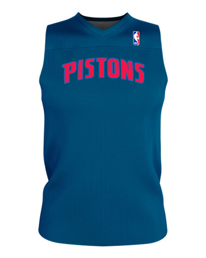 Alleson Athletic Youth NBA Logo'd Reversible Game Jersey A105LY #color_Detroit Pistons