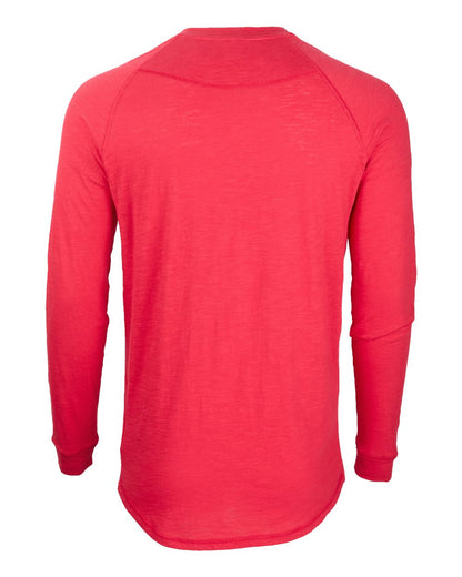 Boxercraft Henley Long Sleeve T-Shirt BM3101 #color_True Red