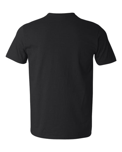 Gildan Unisex Softstyle® V-Neck T-Shirt 64V00 #color_Black