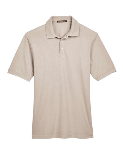 Harriton Men's Easy Blend™ Polo M265 #color_Stone