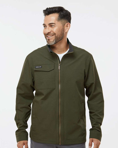 DRI DUCK Ace Woven Stretch Soft Shell Jacket 5327 #colormdl_Fatigue