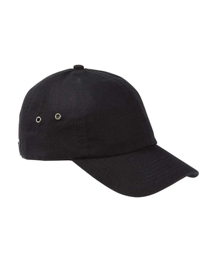Big Accessories Washed Baseball Cap BA529 #color_Black