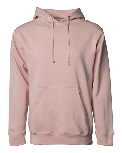 Independent Trading Co. Midweight Hooded Sweatshirt SS4500 #color_Dusty Pink