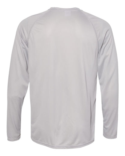 Augusta Sportswear Unisex Attain Color Secure® Performance Long Sleeve T-Shirt 2795 #color_Silver