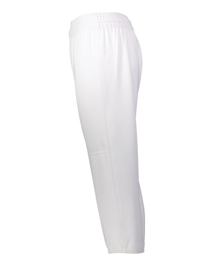 Augusta Sportswear Youth Gamer Pull-Up Baseball Pants 6849 #color_White