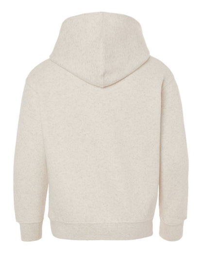 LAT Youth Fleece Hoodie Sweatshirt 2296 #color_Natural Heather