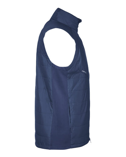Zero Restriction Men's Lightweight Hybrid Vest W1008 #color_Navy