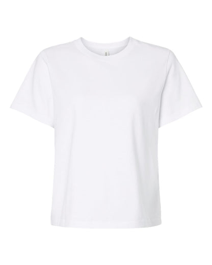 BELLA + CANVAS Women's 6 oz Heavyweight Tee 6110 #color_White