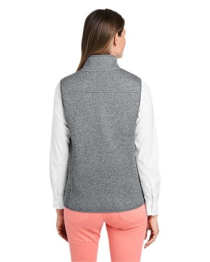 vineyard vines Women's Mountain Sweater Fleece Vest O001411 #colormdl_Grey Heather