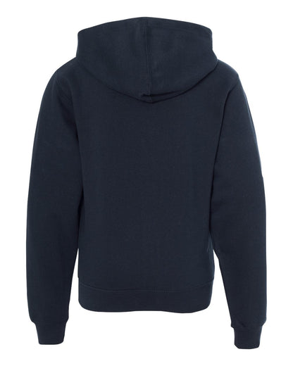 Independent Trading Co. Youth Midweight Full-Zip Hooded Sweatshirt SS4001YZ #color_Navy