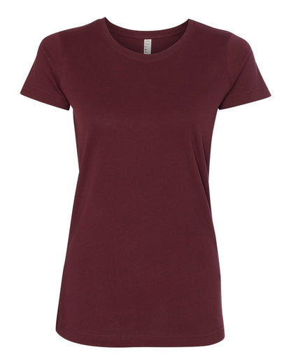 LAT Women's Fine Jersey Tee 3516 #color_Maroon