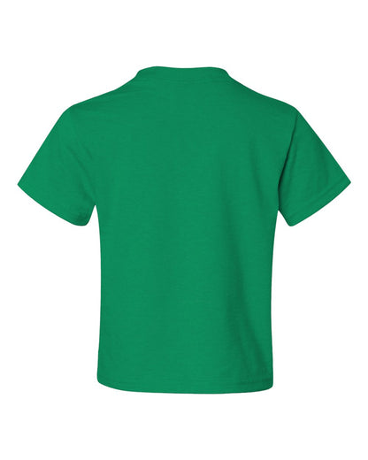 JERZEES Youth Dri-Power® 50/50 T-Shirt 29BR #color_Kelly