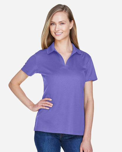 Devon & Jones Women's CrownLux Performance® Plaited Polo DG20W #colormdl_Grape