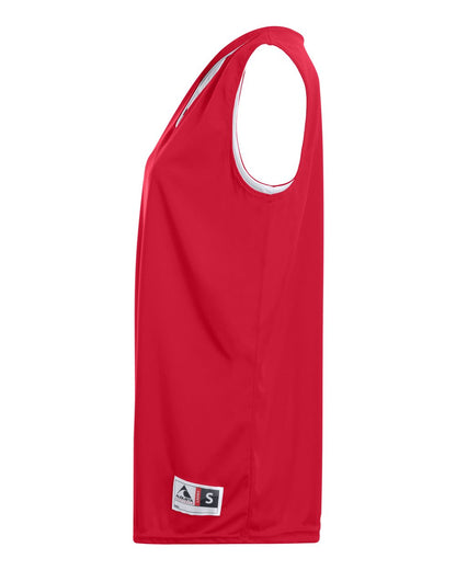 Augusta Sportswear Women's Reversible Wicking Tank Top 147 #color_Red/ White