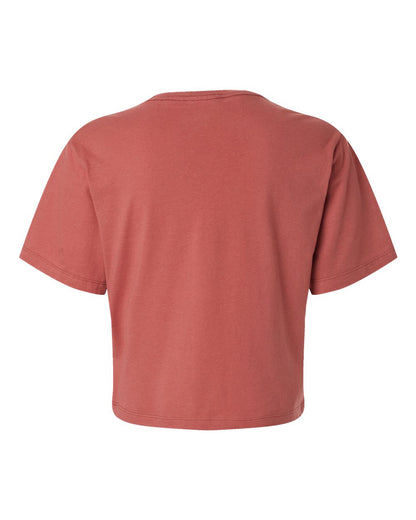 American Apparel Women's Fine Jersey Boxy Tee 102 #color_Canyon