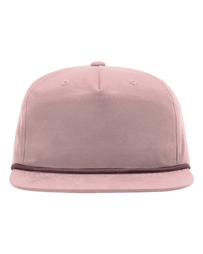 Richardson Umpqua Snapback Cap 256 #color_Pale Peach/ Maroon