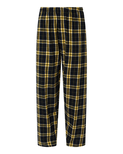 Boxercraft Harley Flannel Pants BM6624 #color_Black/ Gold