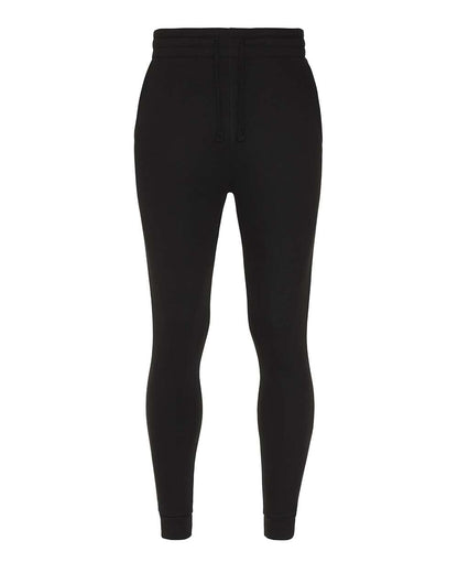 AWDis Unisex Tapered Jogger Pants JHA074 #color_Jet Black