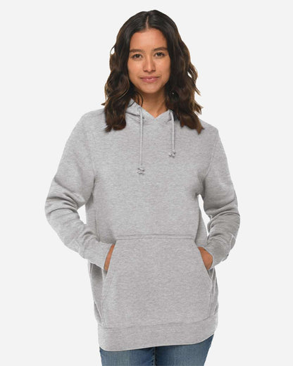 Lane Seven Unisex Heavyweight Pullover Hooded Sweatshirt LS19001 #colormdl_Heather Grey
