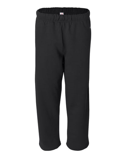 Badger Open-Bottom Sweatpants 1277 #color_Black