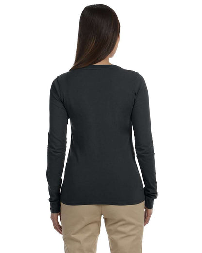 econscious Women's Classic Long Sleeve T-Shirt EC3500 #colormdl_Charcoal