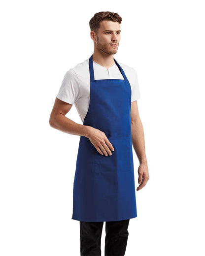 Artisan Collection by Reprime Recycled Pocket Bib Apron RP154 #colormdl_Royal