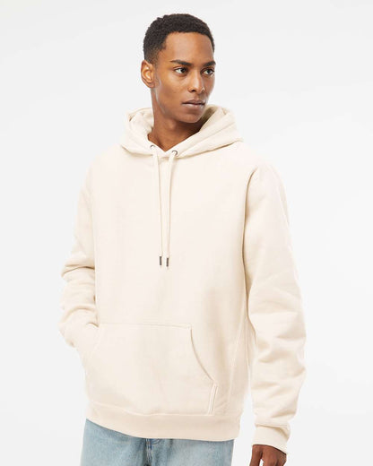 Independent Trading Co. Unisex Legend Premium Heavyweight Cross-Grain Hooded Sweatshirt IND5000P #colormdl_Bone