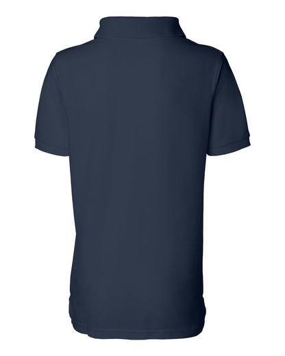 Sierra Pacific Women's Silky Smooth Piqué Polo 5500 #color_Navy
