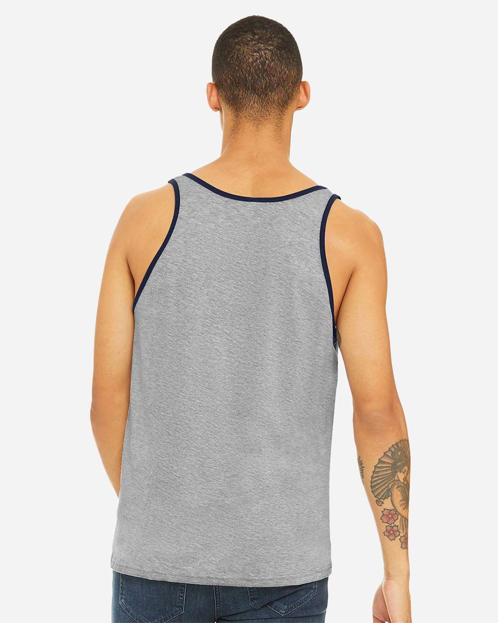 #colormdl_Athletic Heather/ Navy