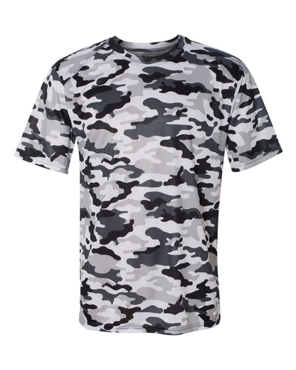 Badger Camo T-Shirt 4181 #color_White