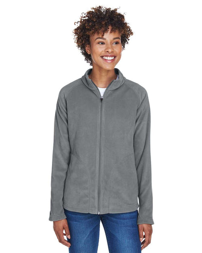 Team 365 Women's Campus Microfleece Jacket TT90W #colormdl_Sport Graphite