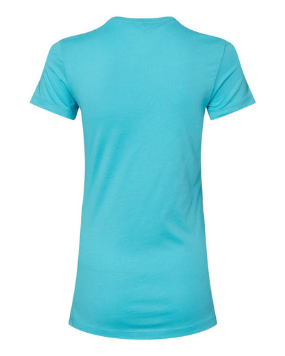 BELLA + CANVAS Women's Slim Fit Tee 6004 #color_Turquoise