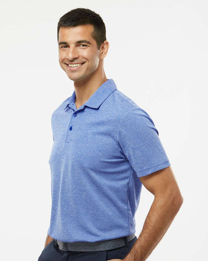 Adidas Men's Soft Heathered Polo A582 #colormdl_Collegiate Royal Melange