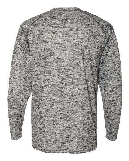 Badger Tonal Blend Long Sleeve T-Shirt 4174 #color_Graphite Tonal Blend