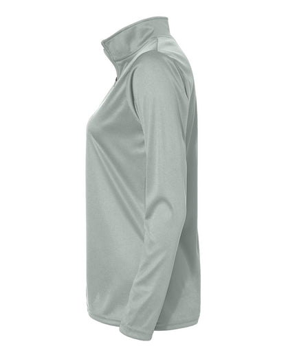 C2 Sport Women's Quarter-Zip Pullover 5602 #color_Silver