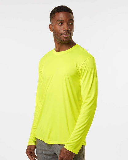 AllPro Unisex Pro-Lock Performance Long Sleeve T-Shirt 48400 #colormdl_Neon Yellow