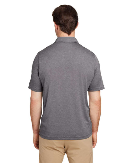 Team 365 Men's Zone Sonic Heather Performance Polo TT51H #colormdl_Dark Grey Heather