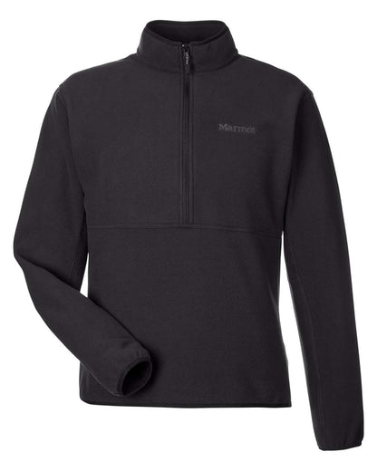 Marmot Men's Rocklin Half-Zip Jacket M12650 #color_Black