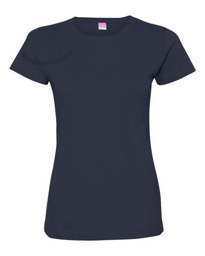 LAT Women's Fine Jersey Tee 3516 #color_Navy