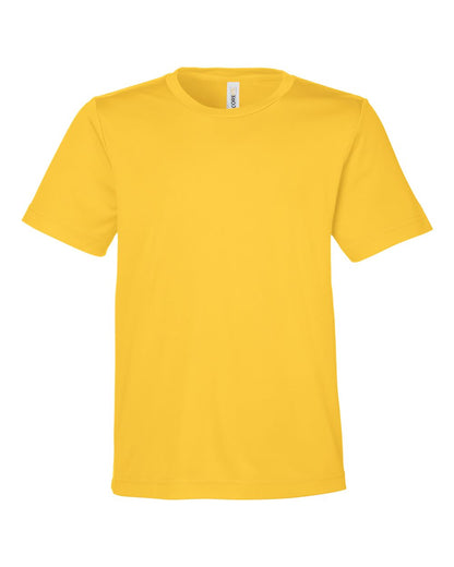 CORE365 Youth Capital Performance T-Shirt CE10Y #color_Campus Gold
