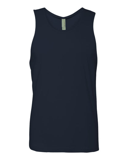 Next Level Cotton Muscle Tank 3633 #color_Midnight Navy