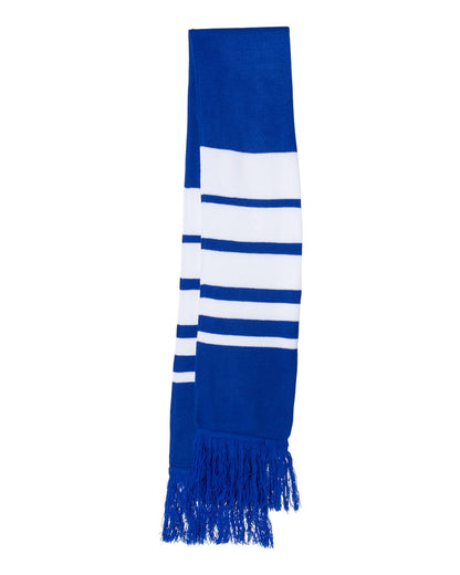 Sportsman Soccer Scarf SP07 #color_Royal/ White