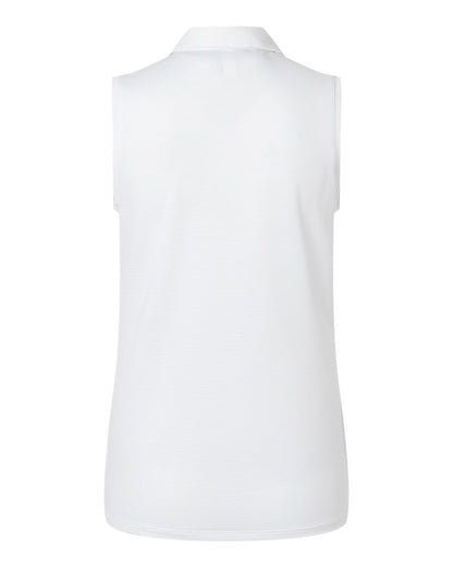 Adidas Women's Ottoman Sleeveless Polo A1005 #color_White